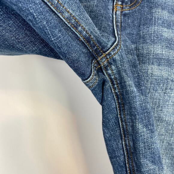 Kut from the Kloth Catherine Boyfriend Mis Rise Distressed Stretch Jeans women 6 - Picture 5 of 11